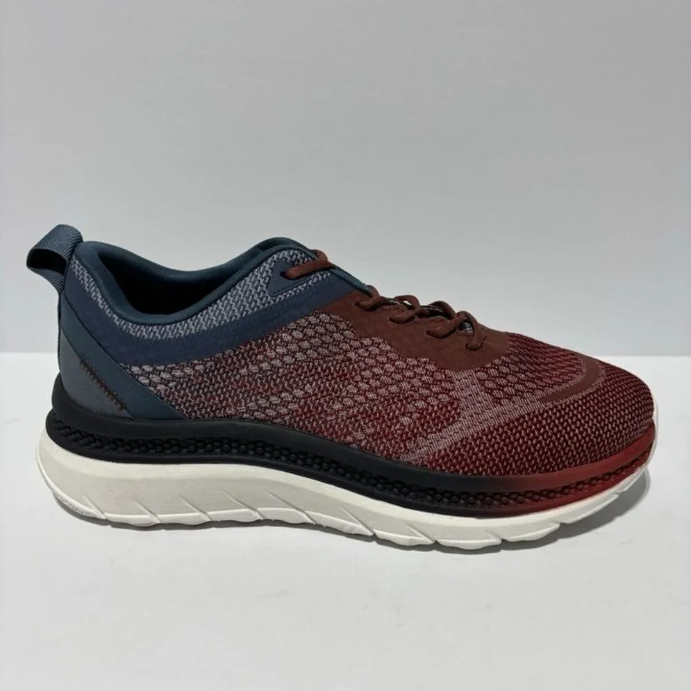Geox Men’s Actif X A Sneakers Red/Blue, Size 6 M